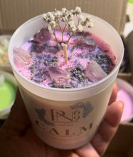 Load image into Gallery viewer, CALM CRYSTAL CANDLE