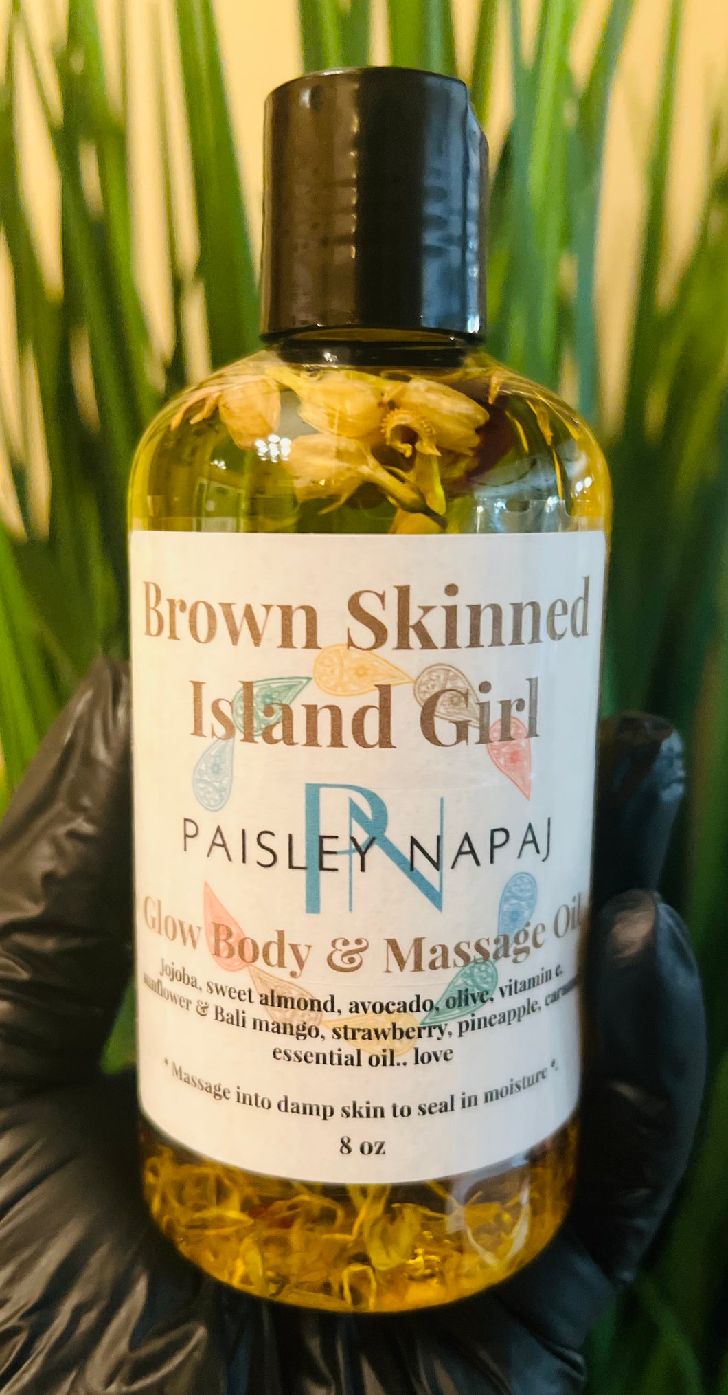 Brown Skinned Island Girl Glow Body & Massage Oil-For Radiant Skin