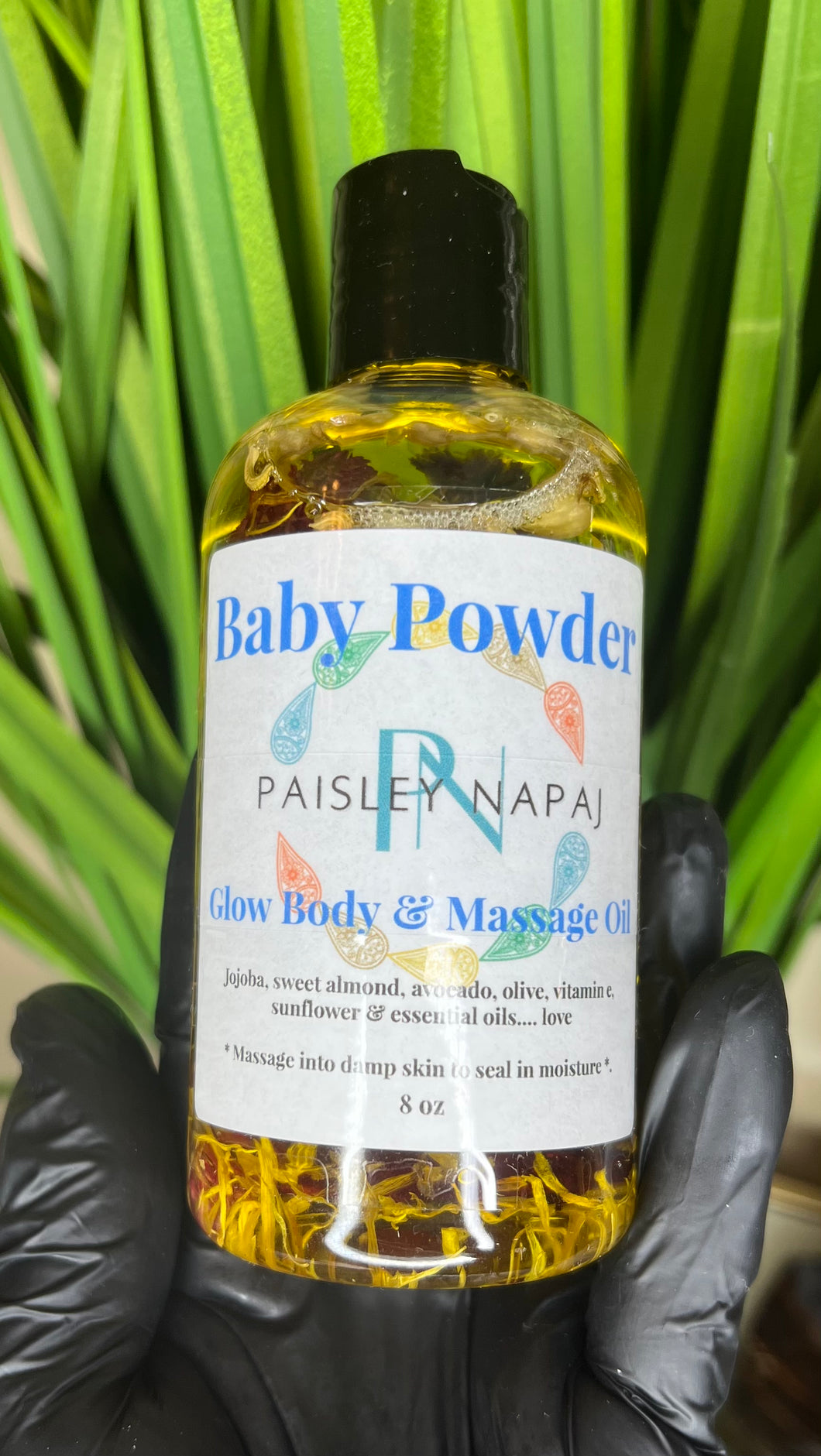 Baby Powder Glow Body & Massage Oil-For Radiant Skin