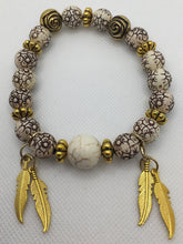 Load image into Gallery viewer, Wood stacked beaded bracelets  6-14mm
