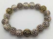 Load image into Gallery viewer, Wood stacked beaded bracelets  6-14mm
