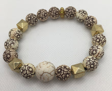 Load image into Gallery viewer, Wood stacked beaded bracelets  6-14mm
